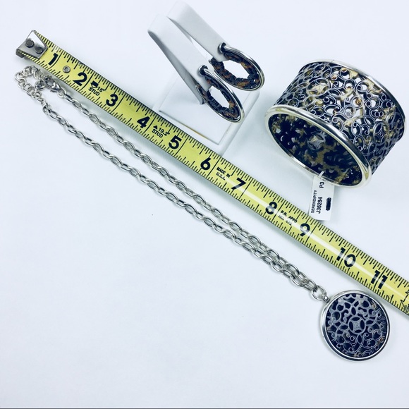 Brighton serendipity set earrings bracelet pendant - Picture 7 of 7